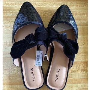 Black Torrid Mules